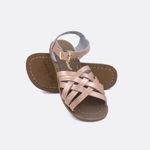 Salt Water Girls Size 2 Rose Gold Retro Sandal